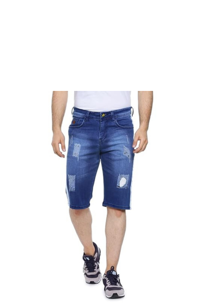 Stretchable Mid-Rise Shorts